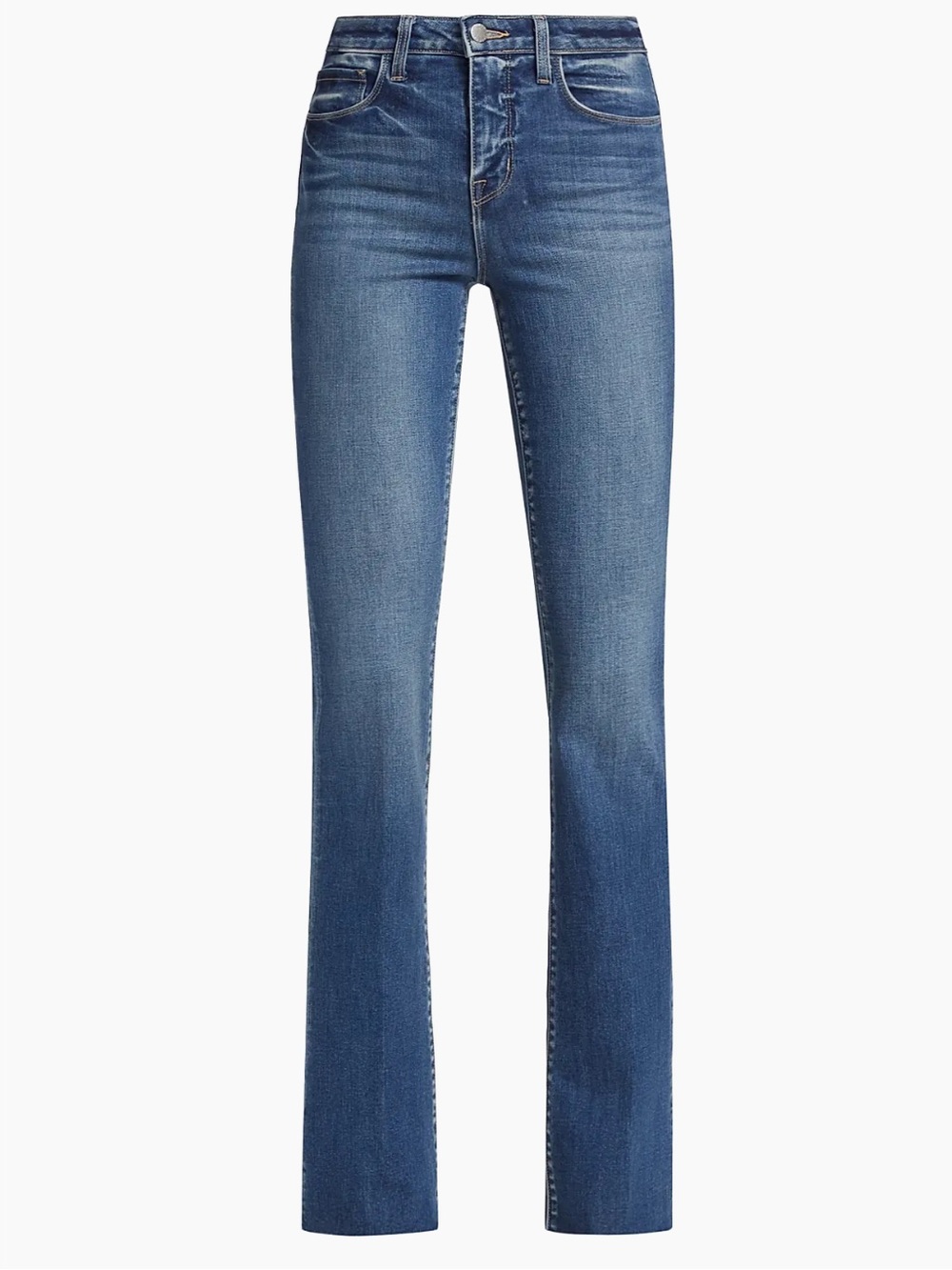 L'AGENCE Ruth High Rise Straight Woodbridge Jeans